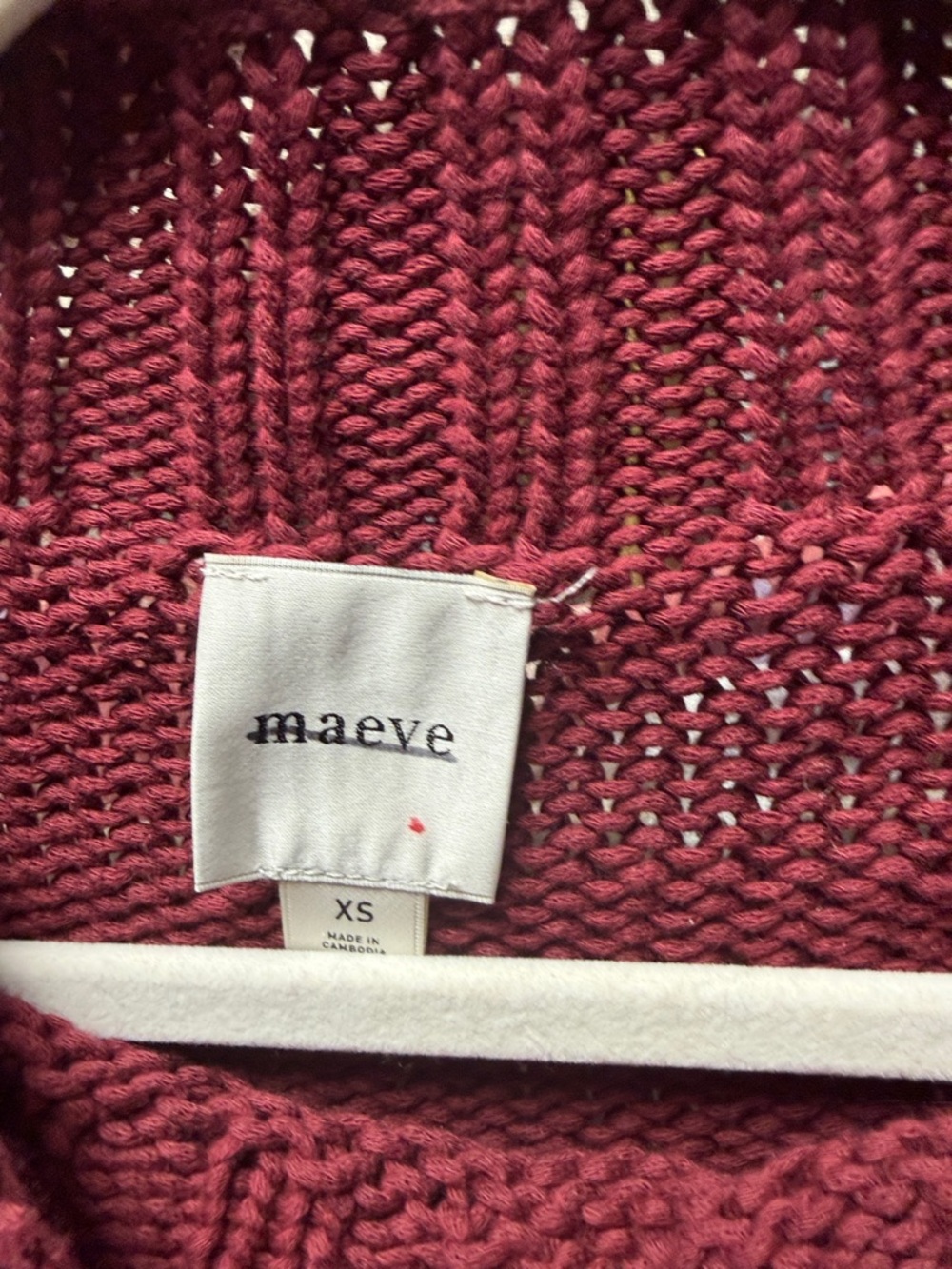 NWOT Maeve x Anthropologie Pippa Mock Neck Extended Shoulder Sweater - Picture 3 of 4